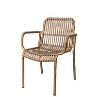 Silla médula apilable estilo exótico