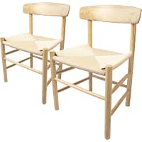 Silla de comedor de madera