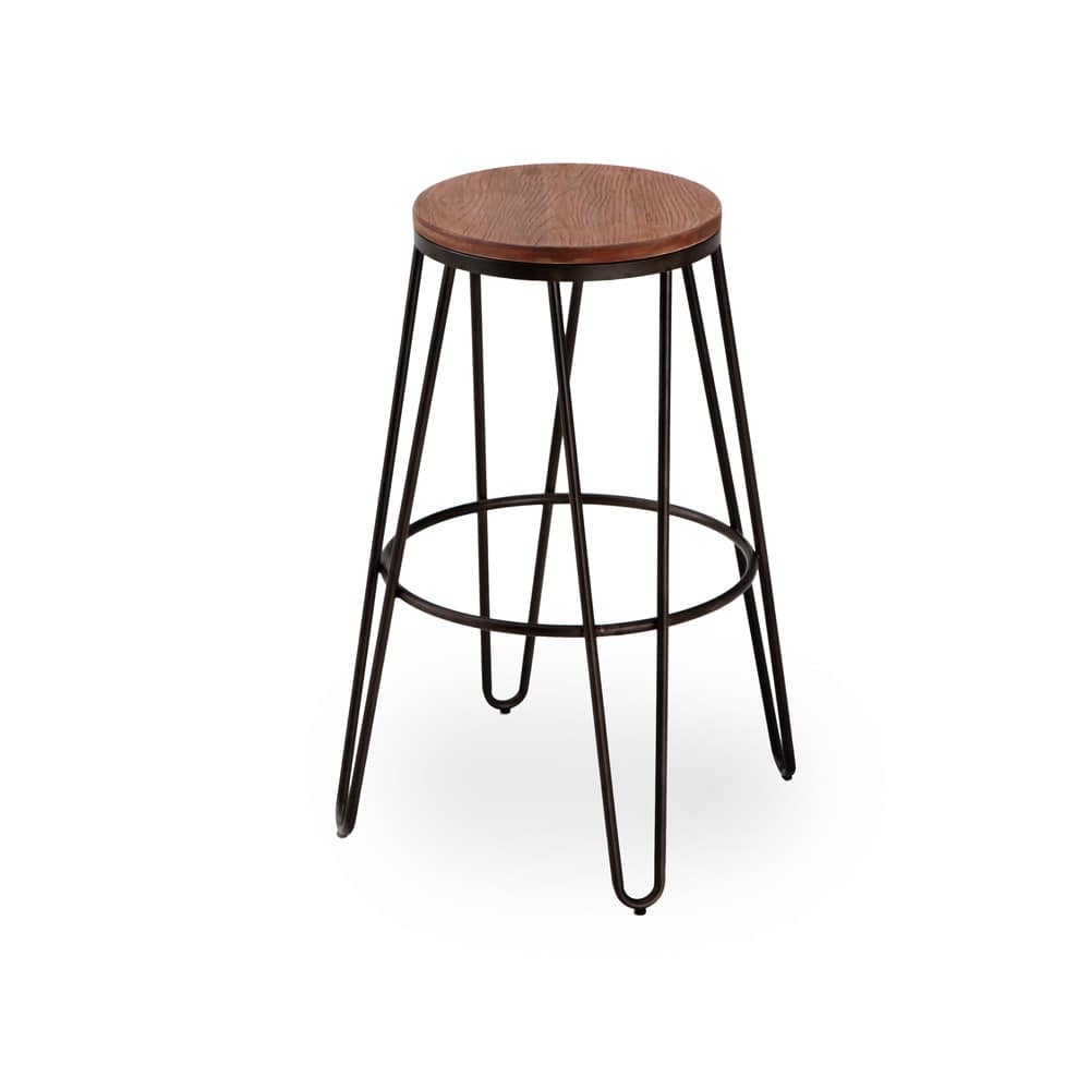 Taburete redondo Antik Old vintage
