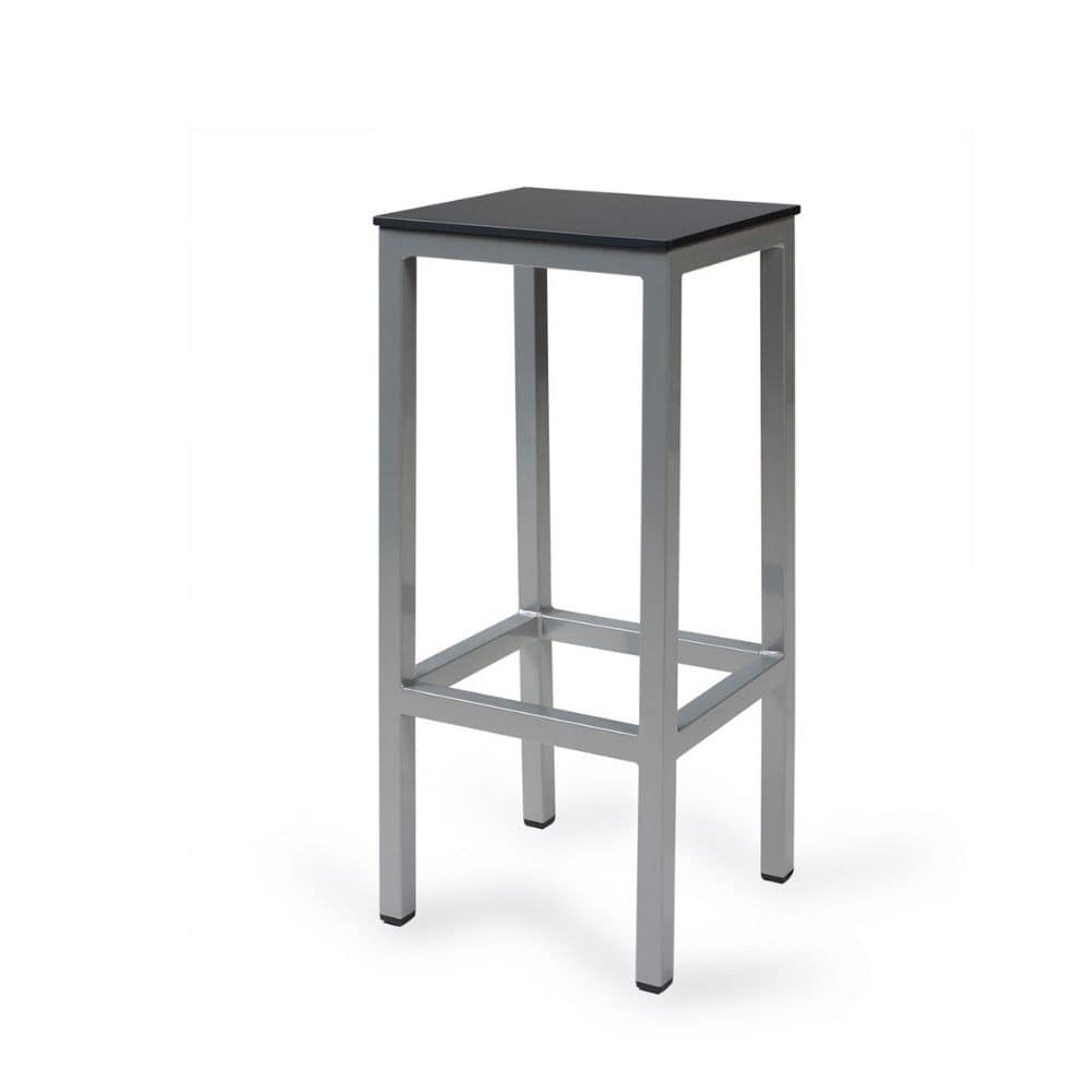 banqueta interior mónaco plus compact negro + plata