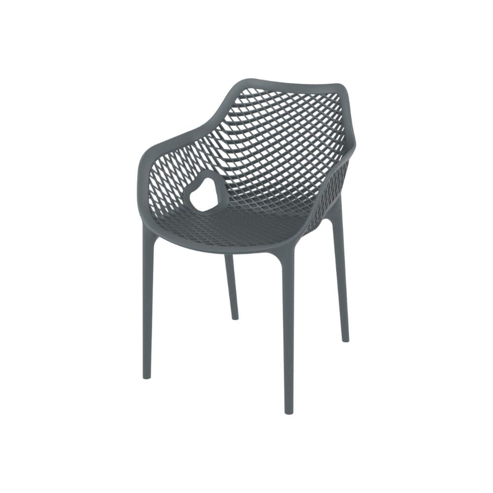 Silla AIR XL con brazos apilable para exterior - Imagen 6
