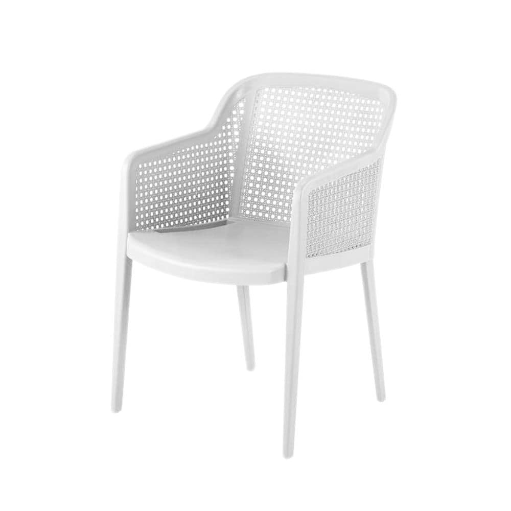 sillon eight con brazos para exterior de polipropileno
