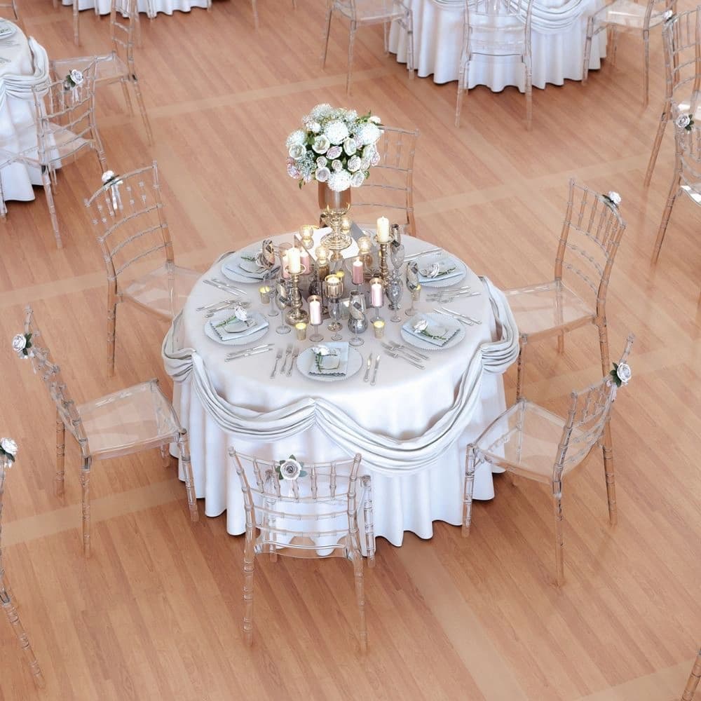 Silla CHIAVARI para eventos apilable para exterior
