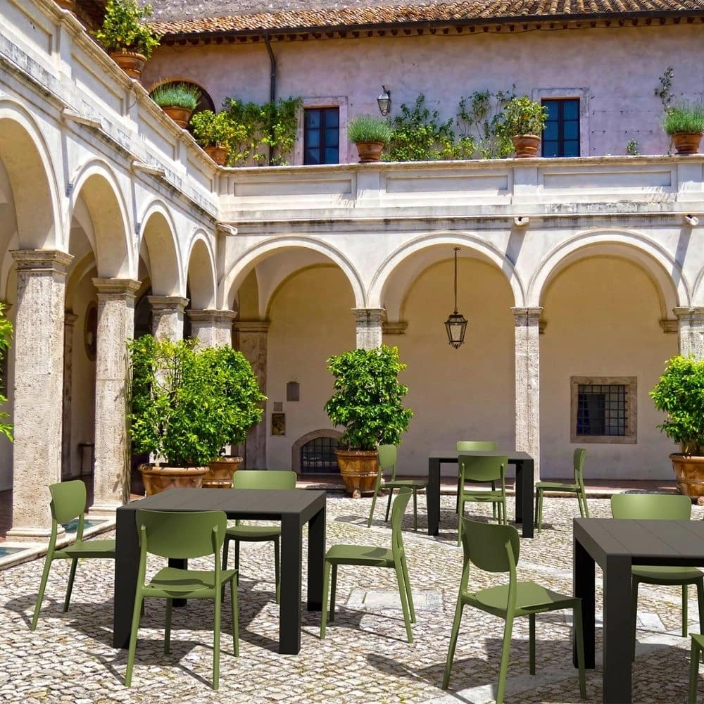 Silla MONNA apilable para exterior