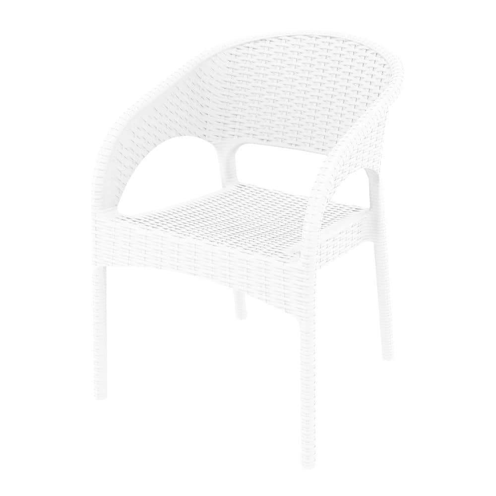 Silla PANAMA apilable imitación ratán para exterior - Imagen 6