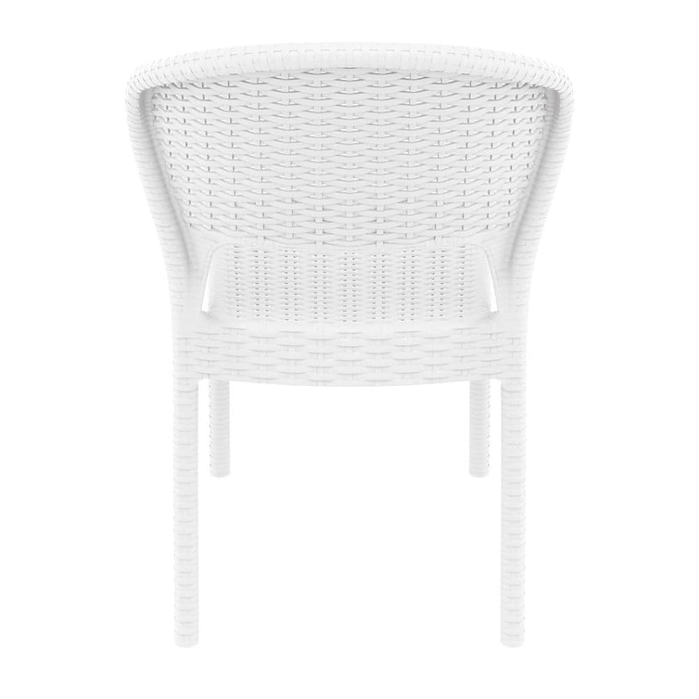 Silla DAYTONA apilable imitación ratán para exterior - Imagen 3