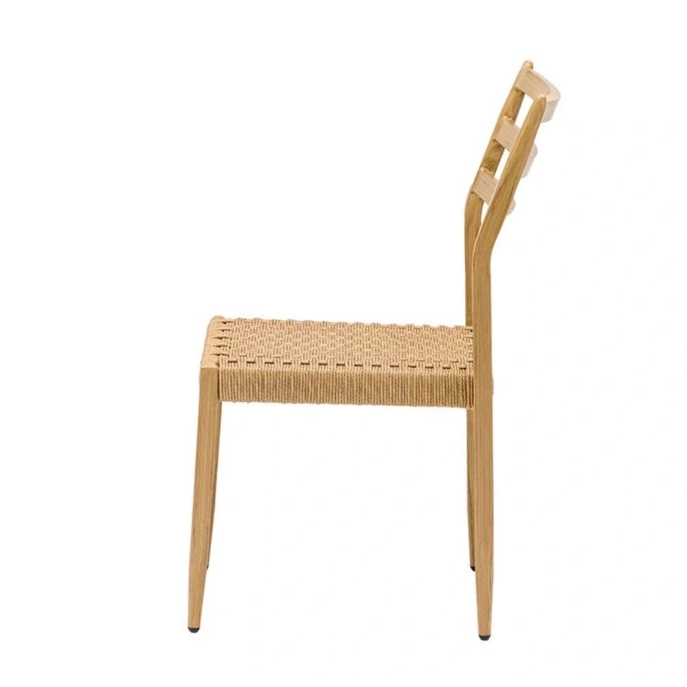 Silla ALBA apilable para exterior asiento rope - Imagen 3