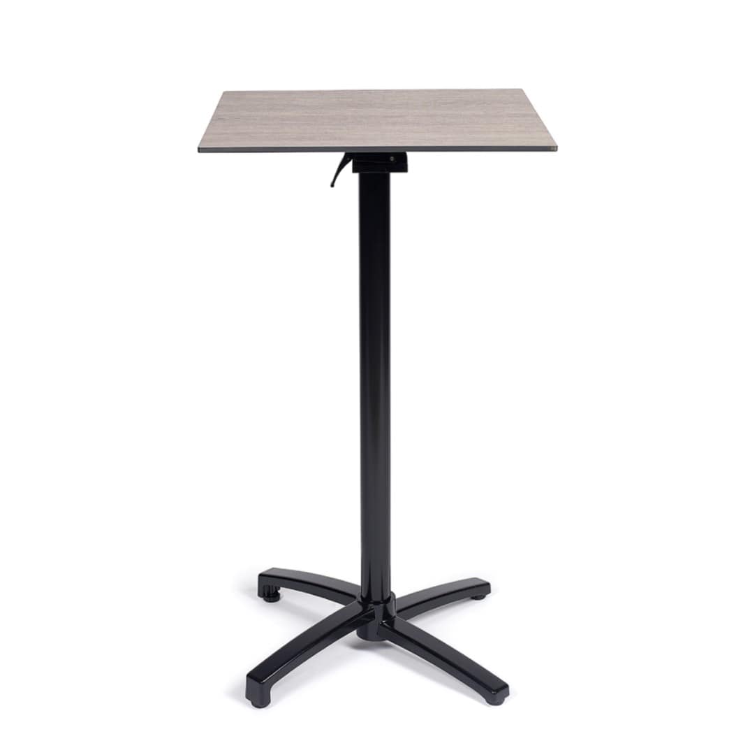 Mesa Noruega alta abatible de aluminio y tablero compacto - Imagen 3