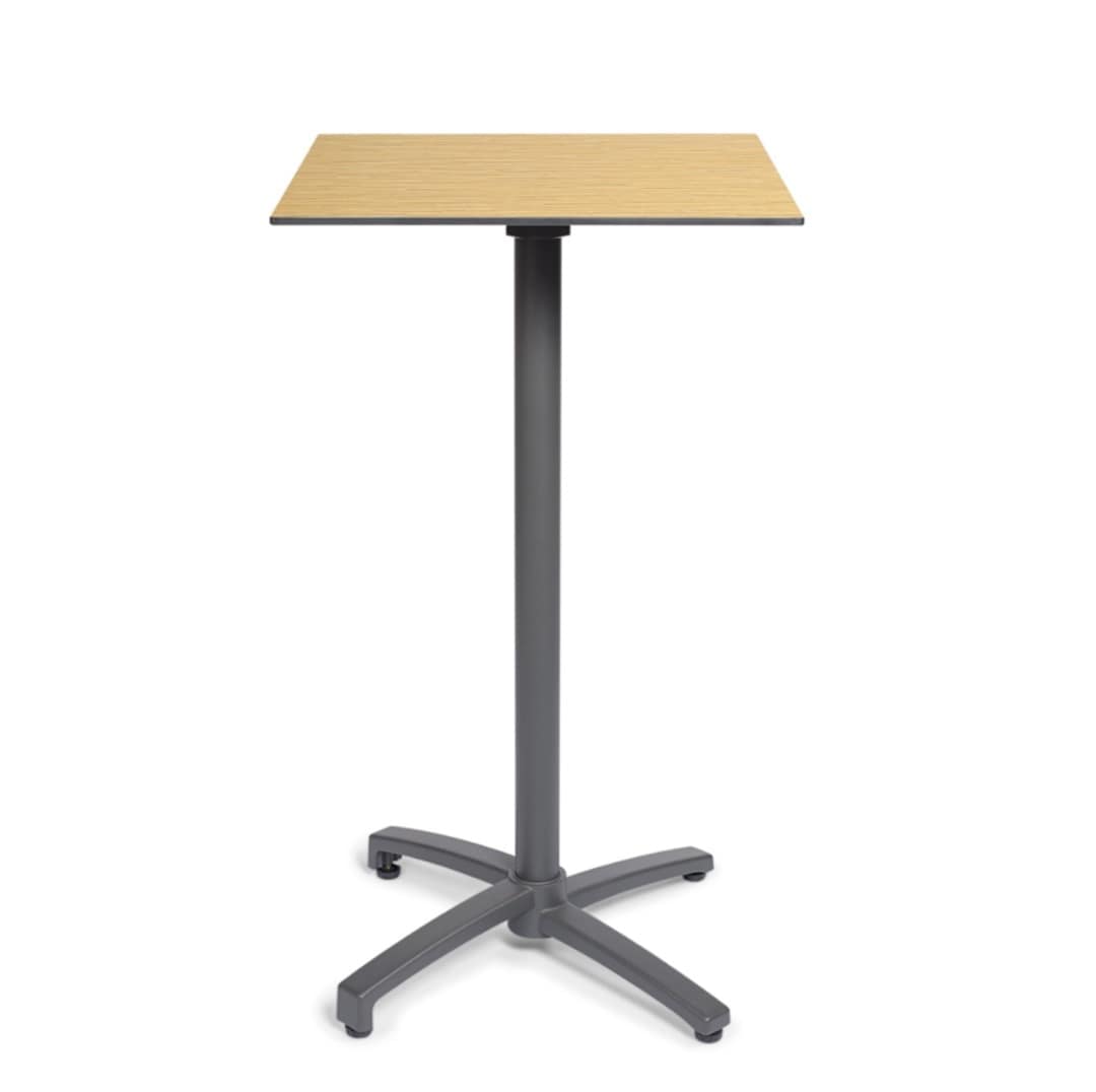 Mesa Noruega alta abatible de aluminio y tablero compacto - Imagen 2