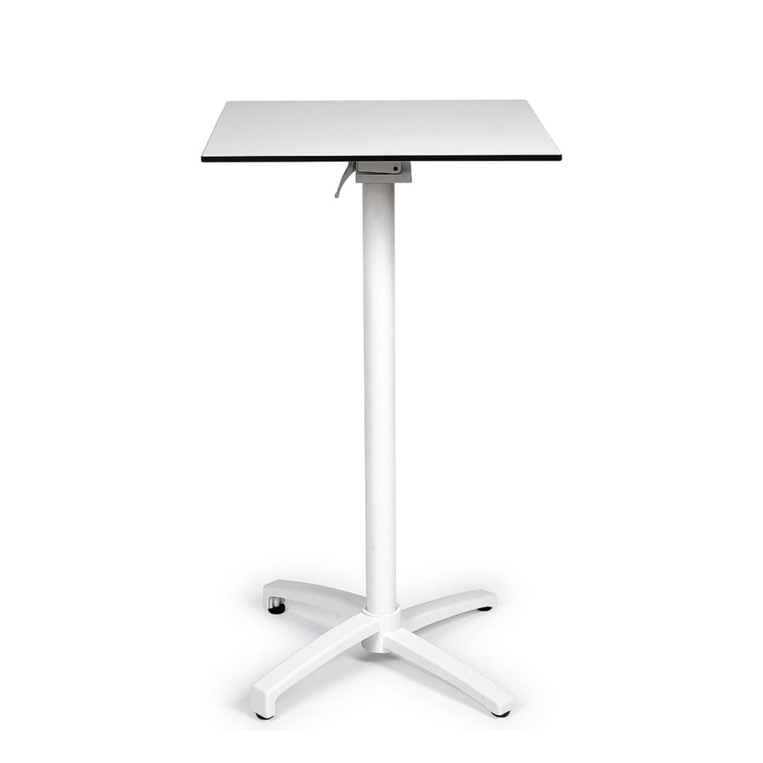 Mesa Noruega alta abatible de aluminio y tablero compacto - Imagen 6