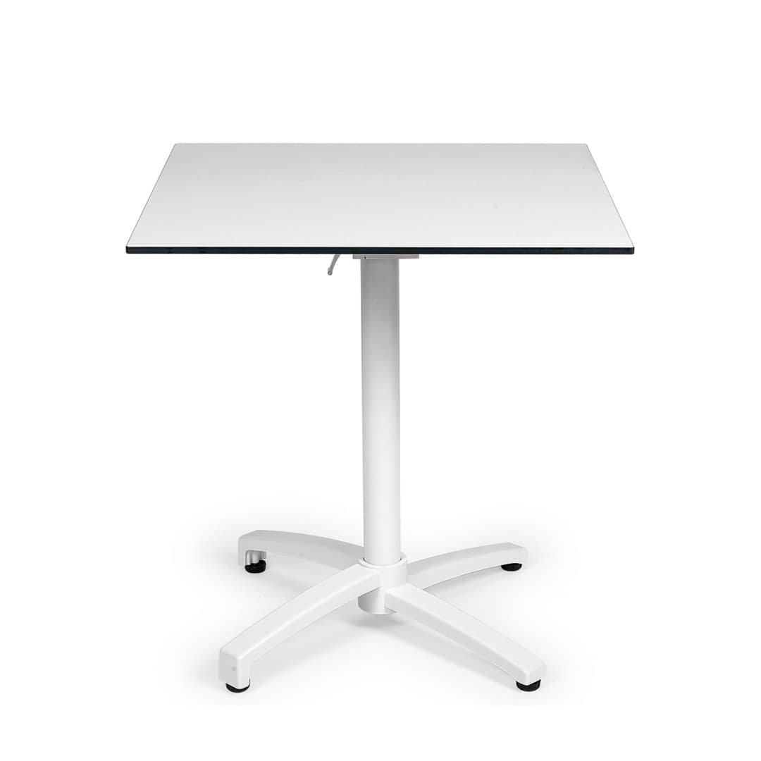 Mesa Noruega abatible de aluminio y tablero compacto - Imagen 2