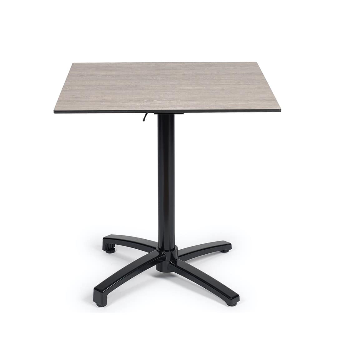 Mesa Noruega abatible de aluminio y tablero compacto - Imagen 3