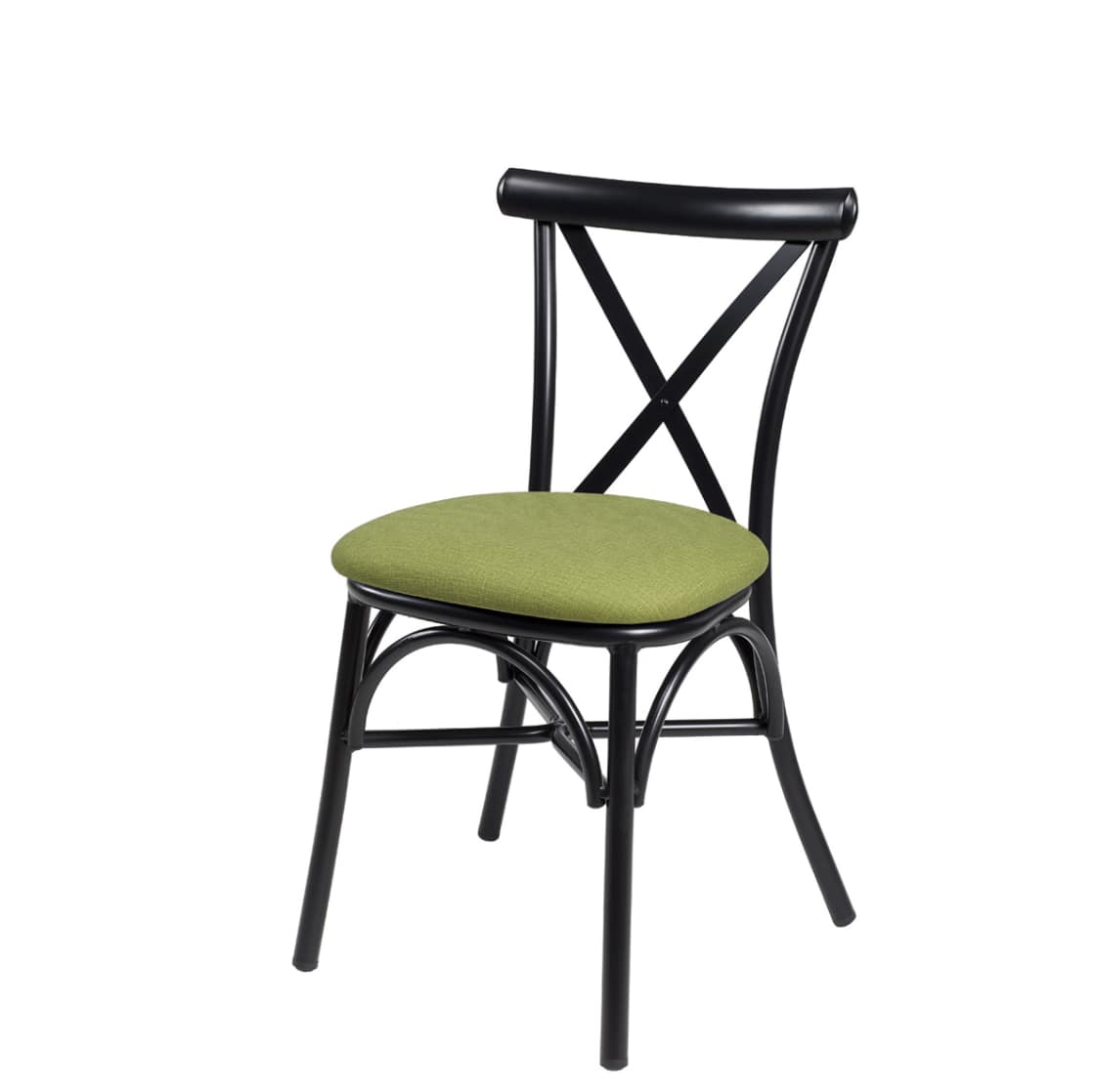Silla Ático crossback apilable asiento tapizado - Imagen 10