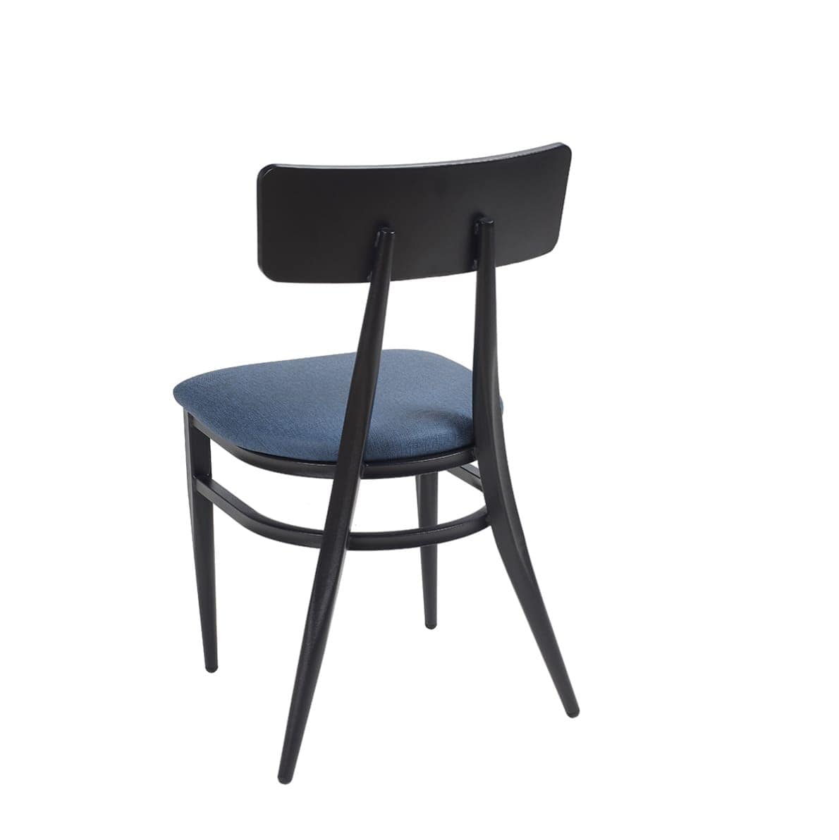 Silla MONTANA respaldo de acero y asiento tapizado - Imagen 2