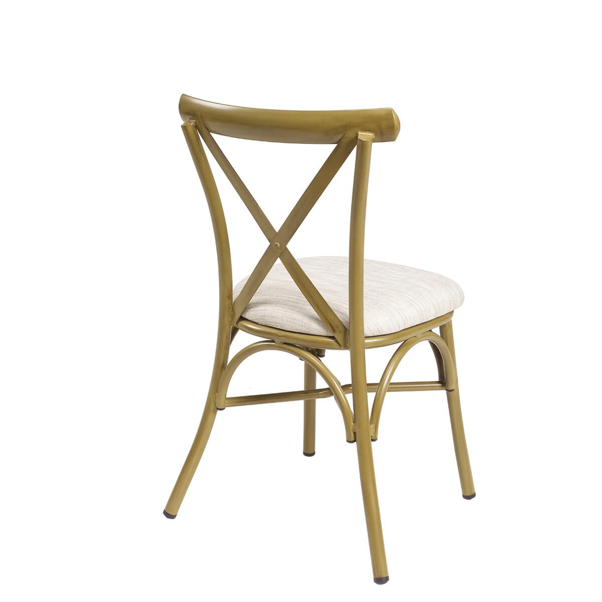 Silla Ático crossback apilable asiento tapizado - Imagen 5