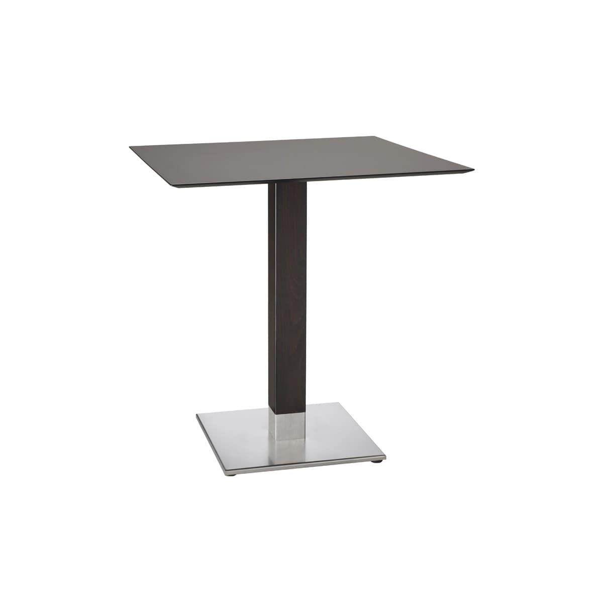Base de mesa Tiffany Natural madera e inoxidable - Imagen 9