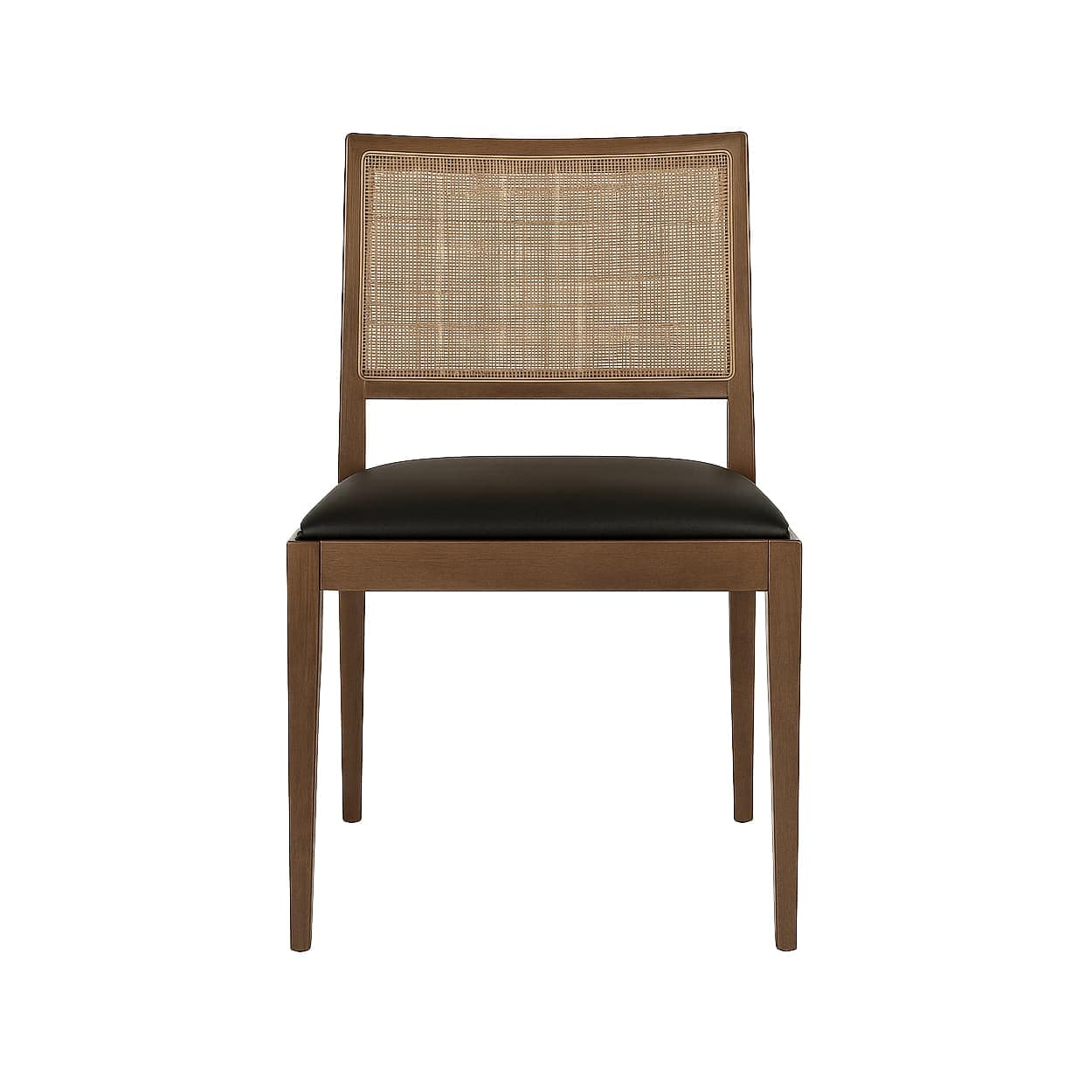 silla cibelle de madera con asiento tapizado para uso interior