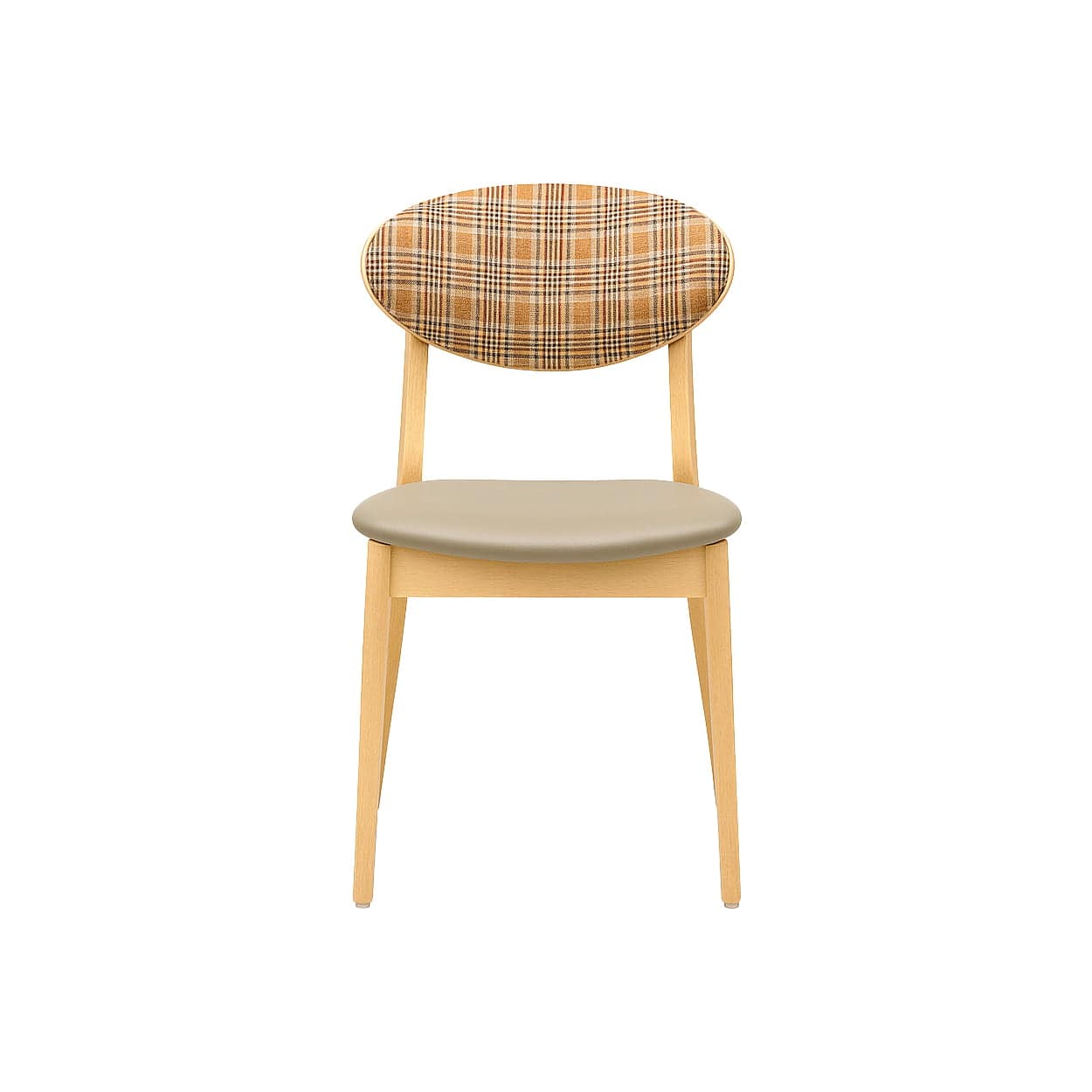silla lora de madera tapizada para uso interior