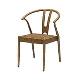 Silla HANOI con brazos exterior metal
