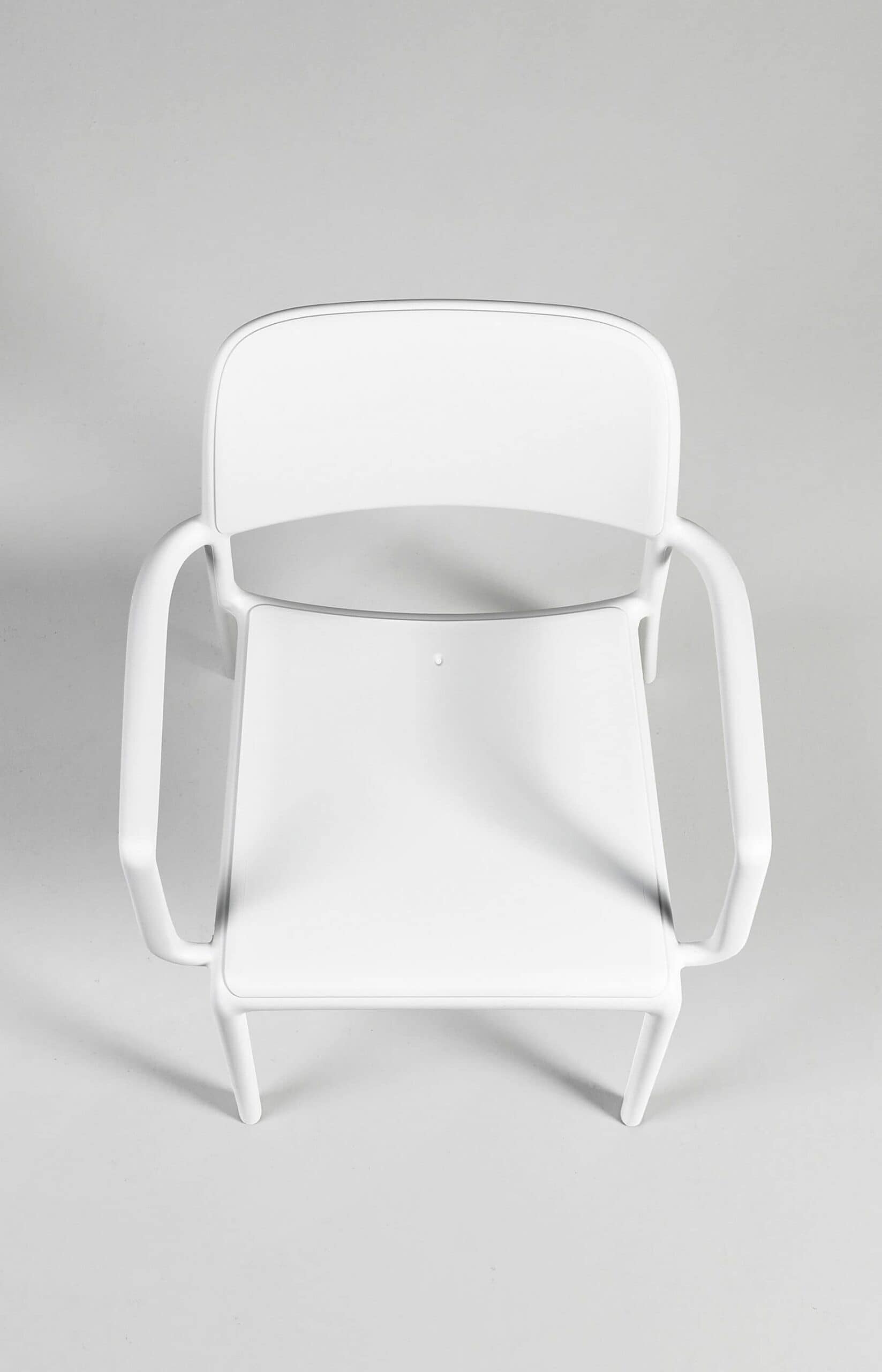 Silla Riva con brazos apilable - Imagen 3