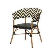 Silla ROSETÓN con brazos exterior metal