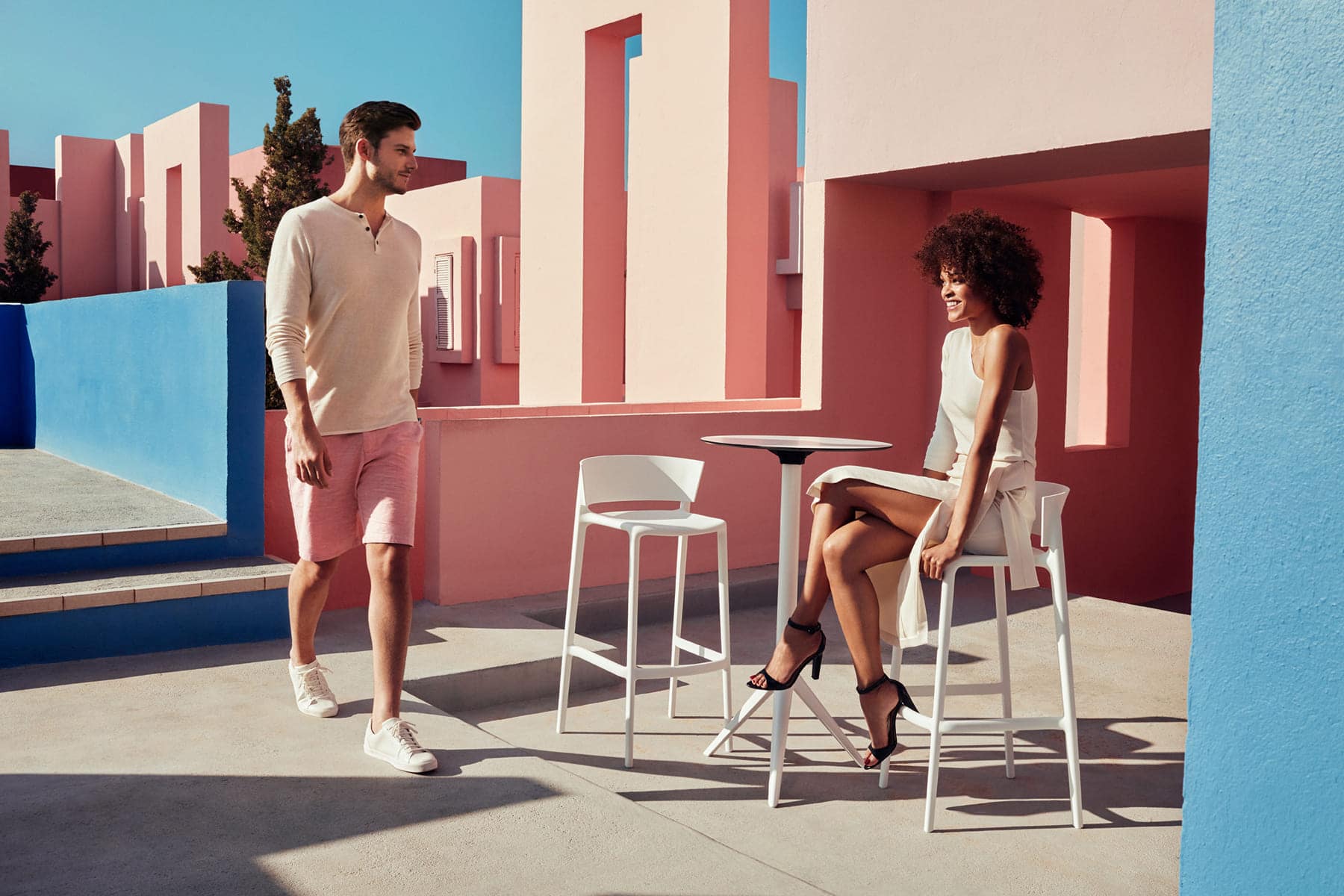 Colección África de Vondom. Uso exterior