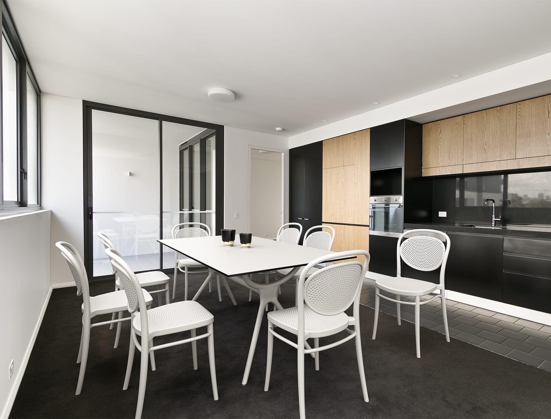 Silla MARCEL apilable para exterior - Imagen 2