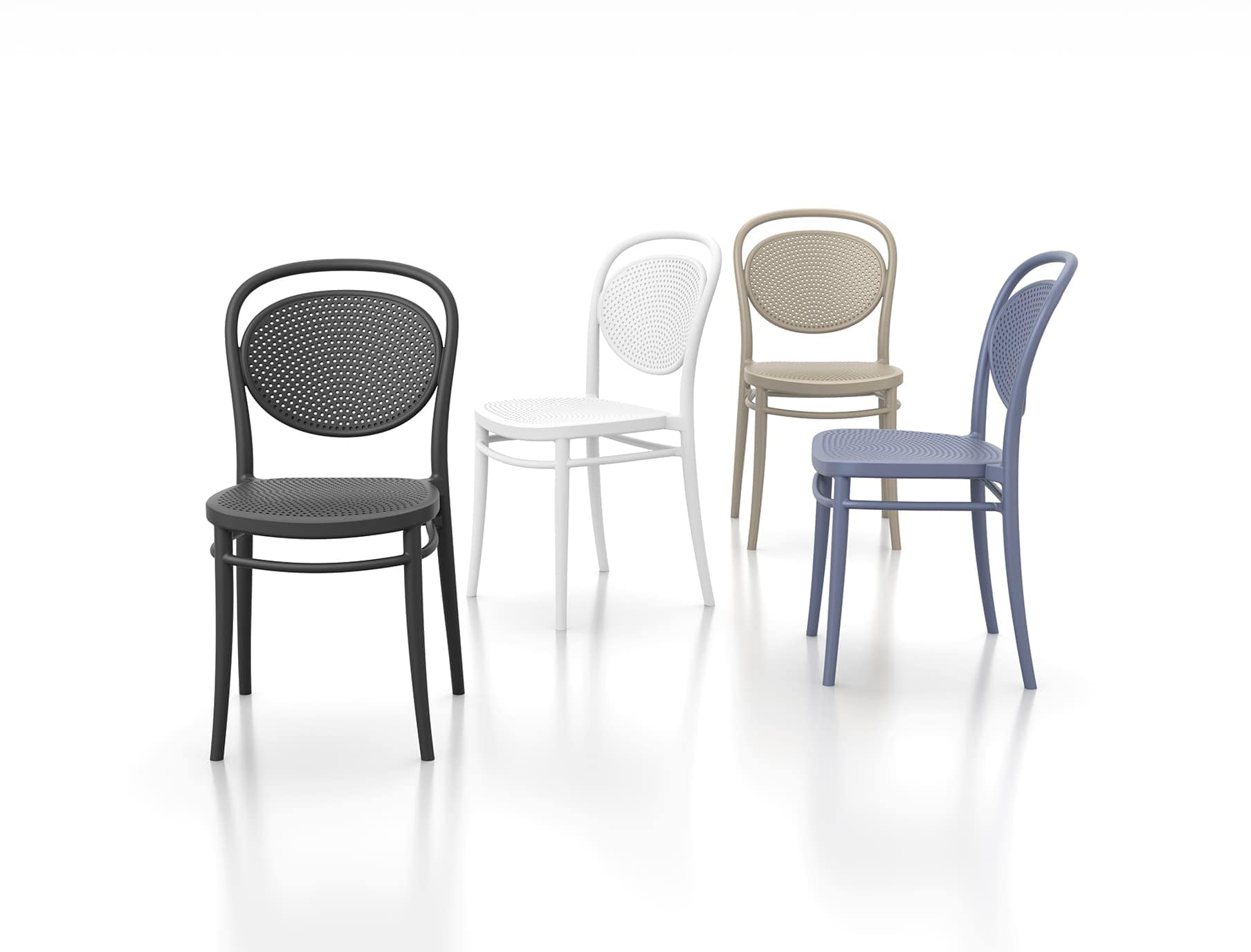 Silla MARCEL apilable para exterior - Imagen 4