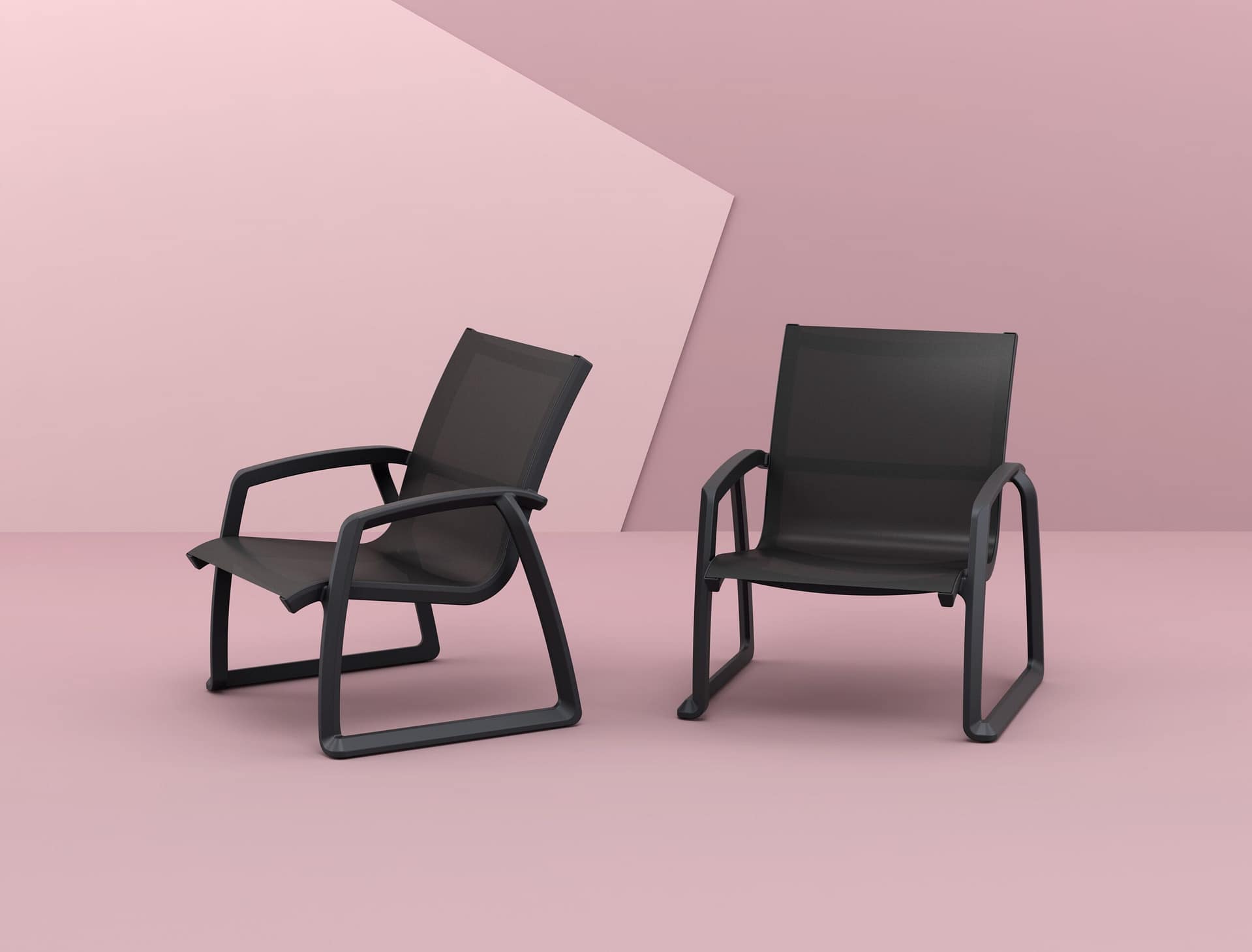 Sillón PACIFIC LOUNGE apilable para exterior - Imagen 4