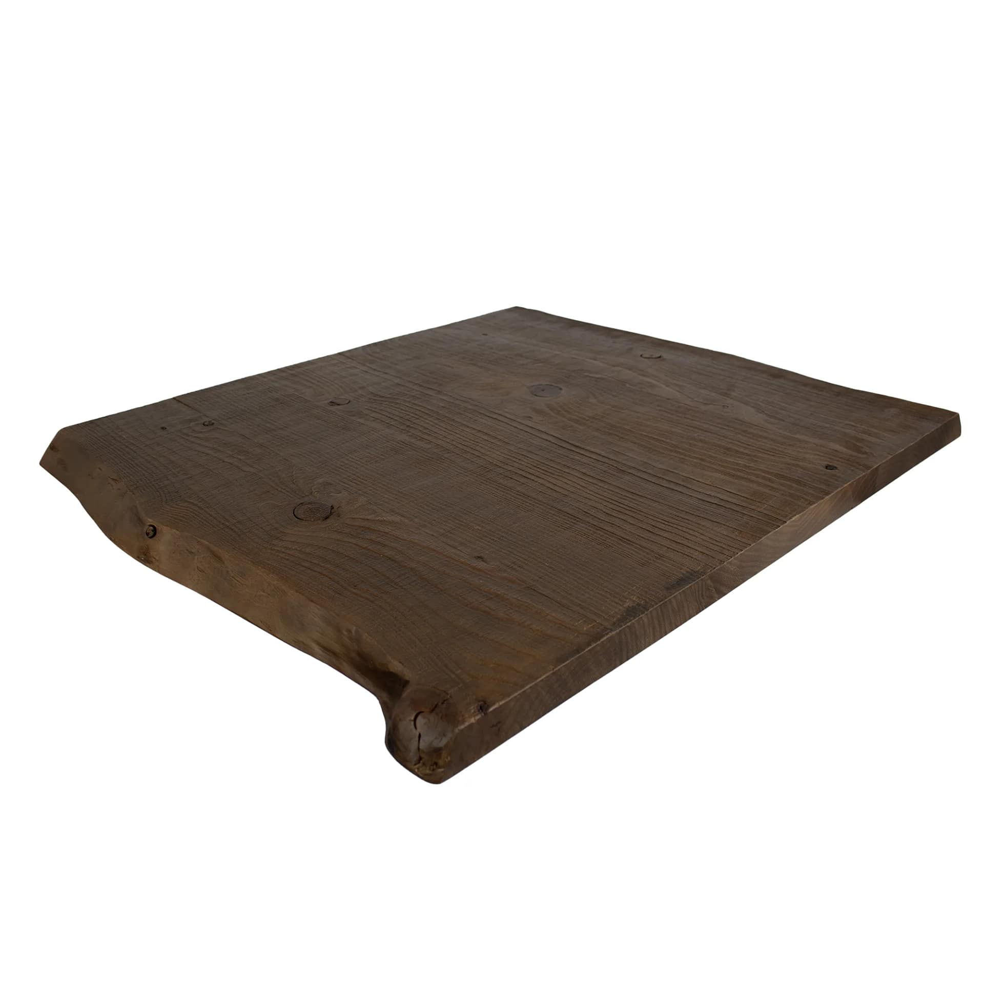 tablero rustico mesa pino acabado nogal oscuro