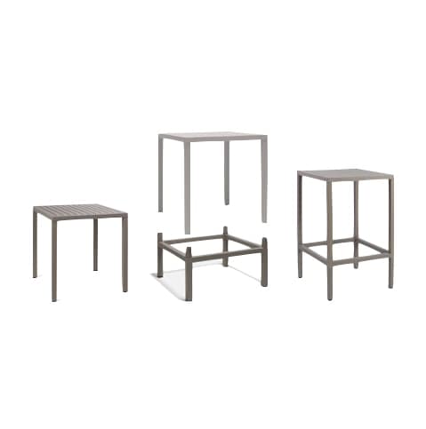 Kit mesa alta Cube para exterior