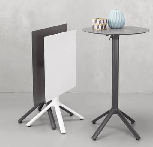 Base de mesa NEMO pie central abatible