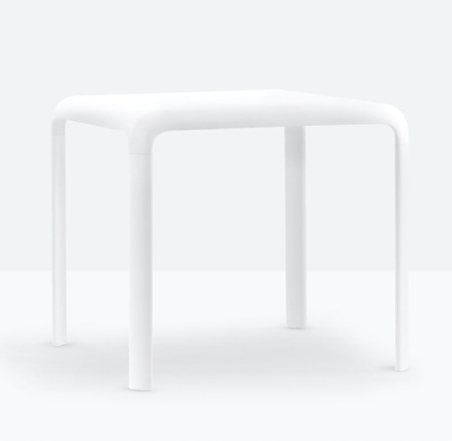 Mesa Snow apilable 80x80