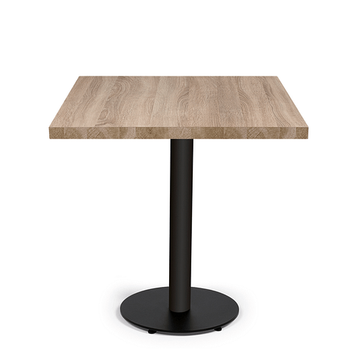 Mesa Kolonia pie central y tablero de melamina