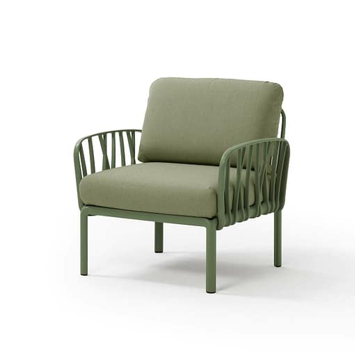 Sillón Komodo tapizado Sunbrella