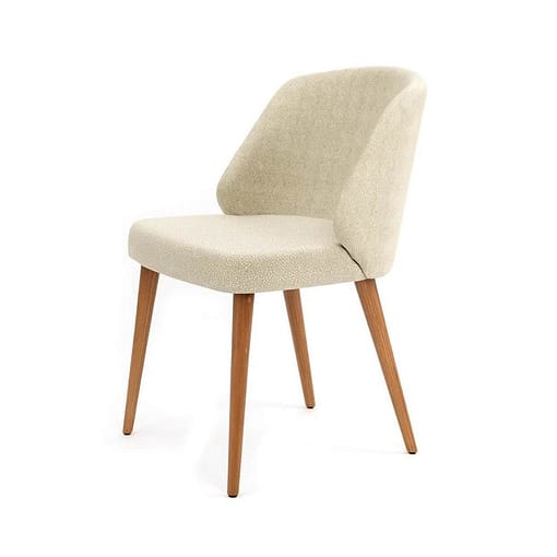silla alissa madera tapizada personalizada