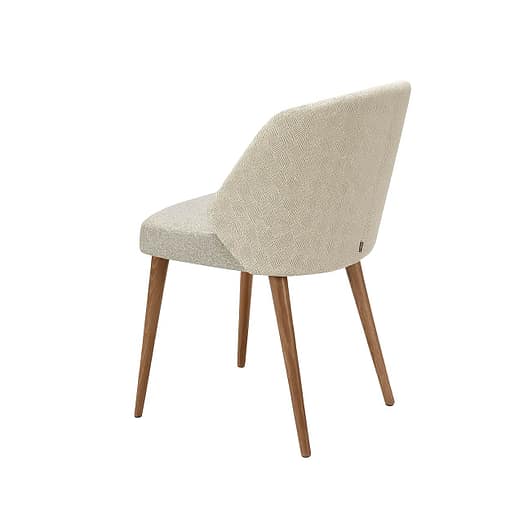 silla alissa madera tapizada personalizada