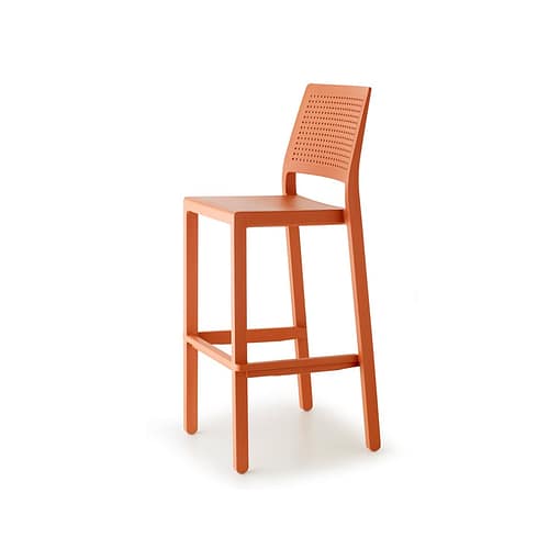 Taburete Emi apilable diseño italiano