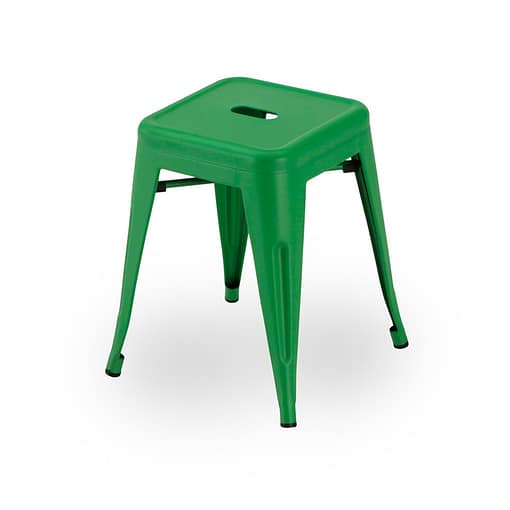 Taburete bajo Antik vintage apilable para exterior