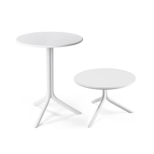 Mesa Spritz doble altura Ø60 tablero liso
