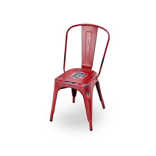 Silla Vestige vintage apilable para exterior