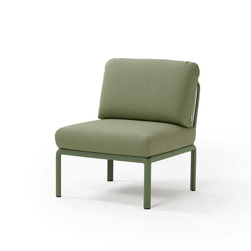 Sillón central Komodo tapizado Sunbrella