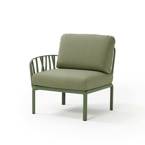 Sillón Komodo terminal tapizado Sunbrella