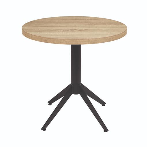 Mesa Milano pie central y tablero melamina