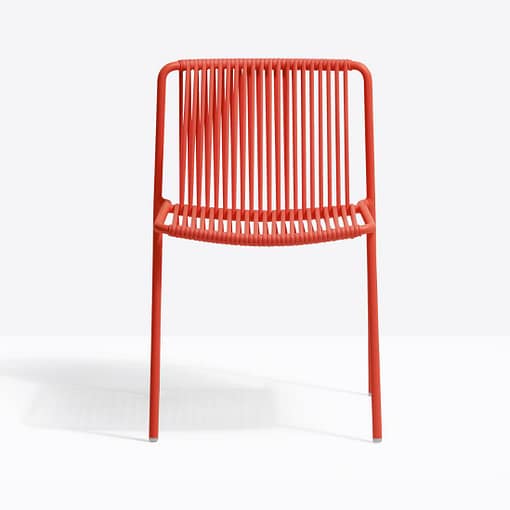 Silla TRIBECA sin brazos apilable para exterior