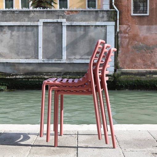 sillon relax Doga de Nardi color rojo