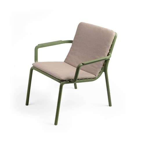 cojines para sillon color verde Doga de Nardi