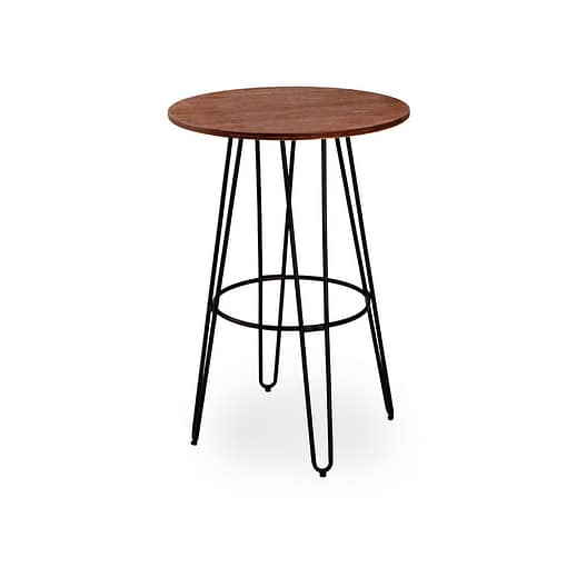 Mesa alta redonda Antik Old vintage