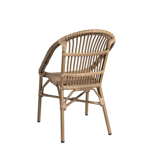 Silla médula apilable estilo exótico