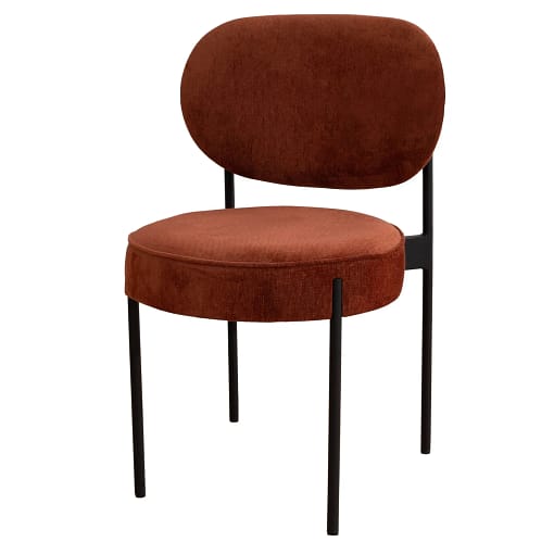 silla undredal 23 tapizada patas metal
